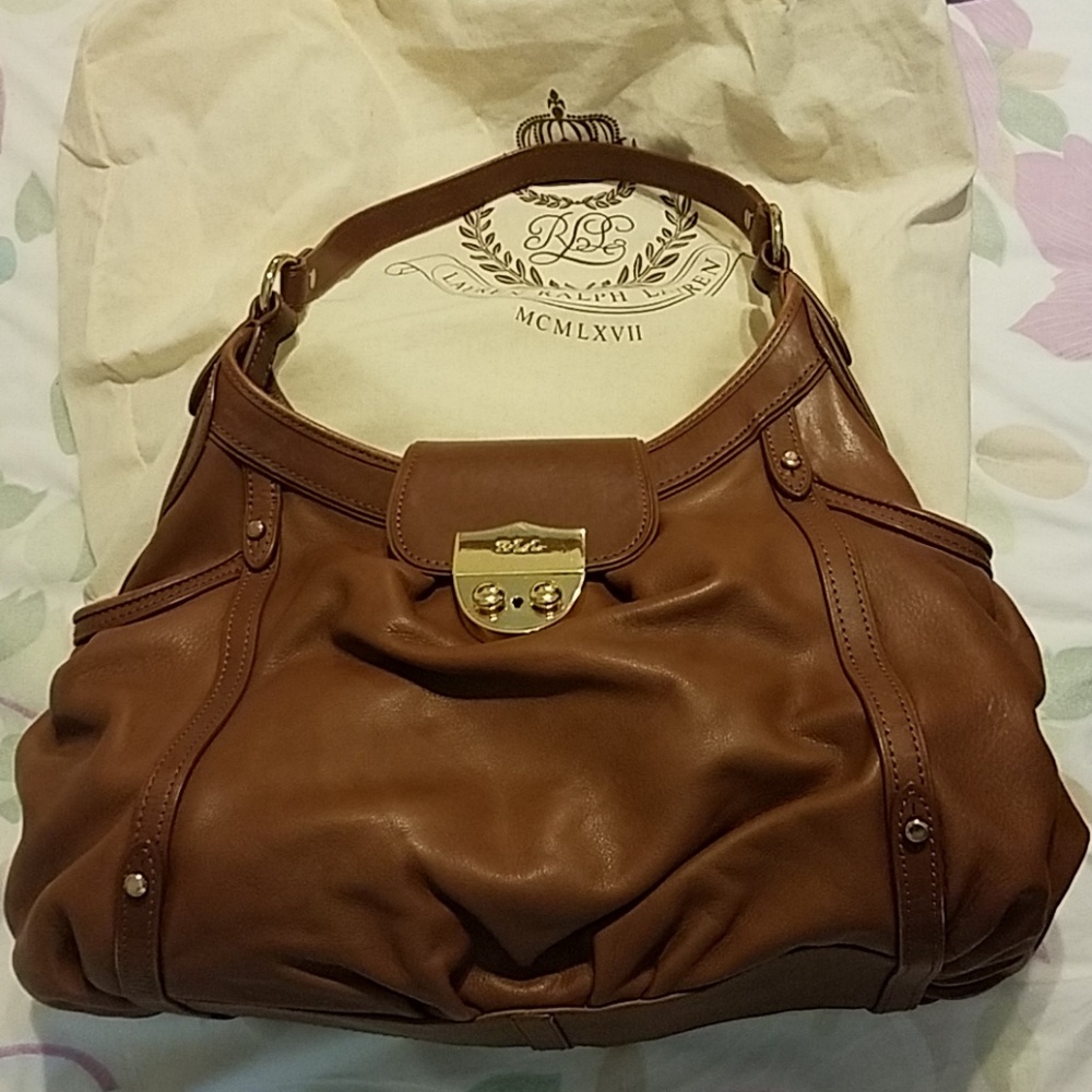 Lauren Ralph Lauren Leather Handbag